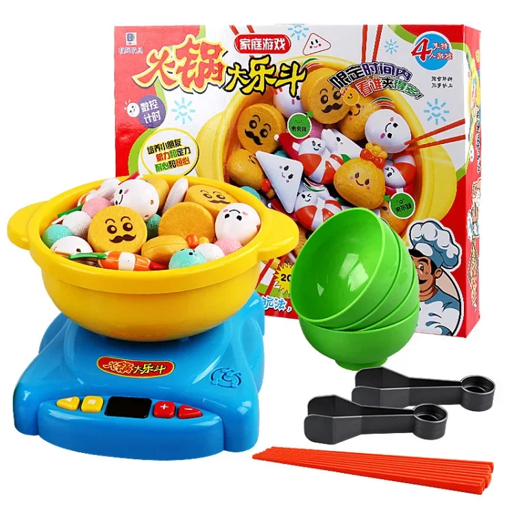 

Simulate children's hot pot rotatable kids kitchen utensils toy set kitchen items Play house Interactive Toy baby birthday gift