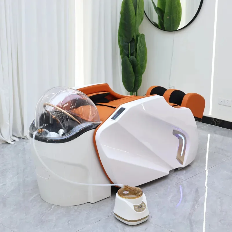 

2026 Роскошный автоматический массажный шампунь для мытья волос, кровать для салонов, профессиональная спа-мебель для головы