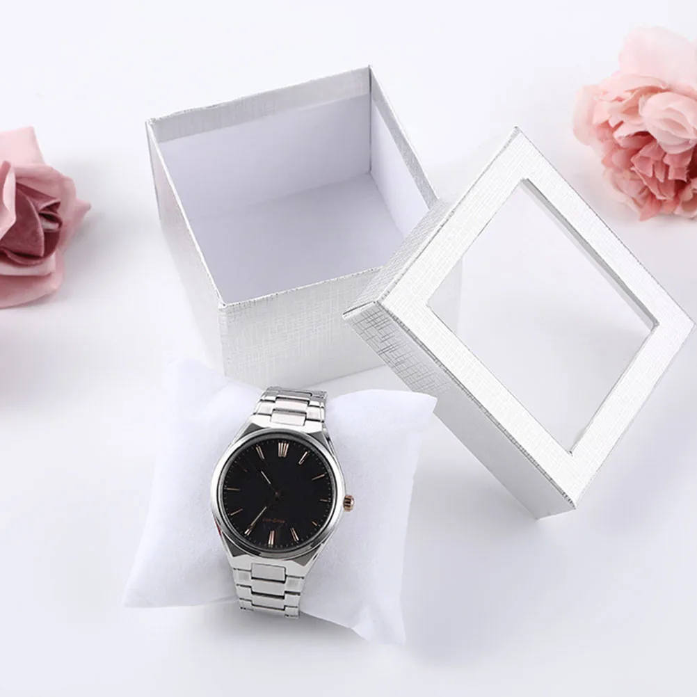 

20 Pcs Watch Pillows Jewelry Display Cushions Bracelet Bangle Support Props White Black High Quality Lightweight Store Showcase