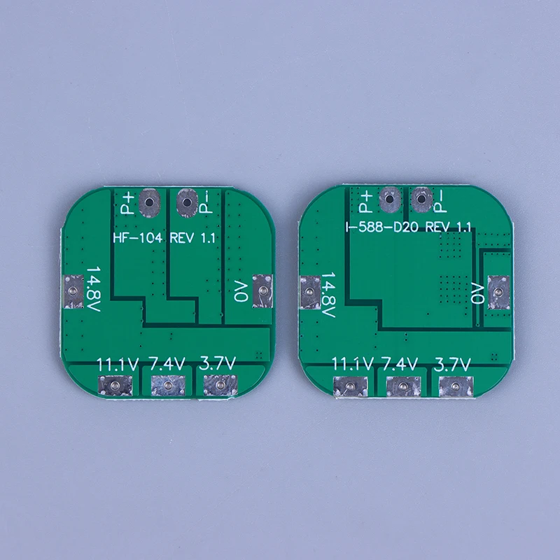 【4Series 14.8V Lithium Battery Protection Board 18650 16.8V Overcharge OverDischarge Short Circuit Protection 20A Current Limit】