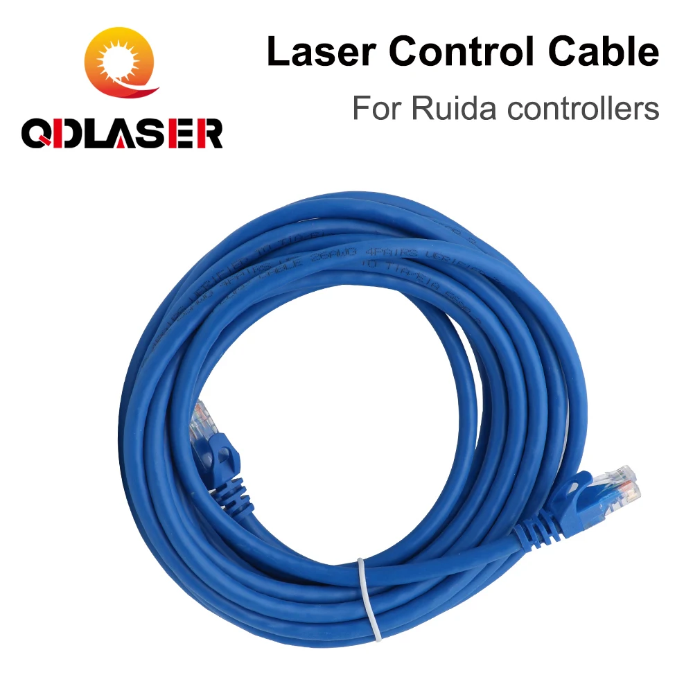 QDLASER Ruida RDC6445G/S RDC6442S RDC6432 CO2 Laser Controller Cables USB Extension Cable Power Cable Adapter & Screws Parts