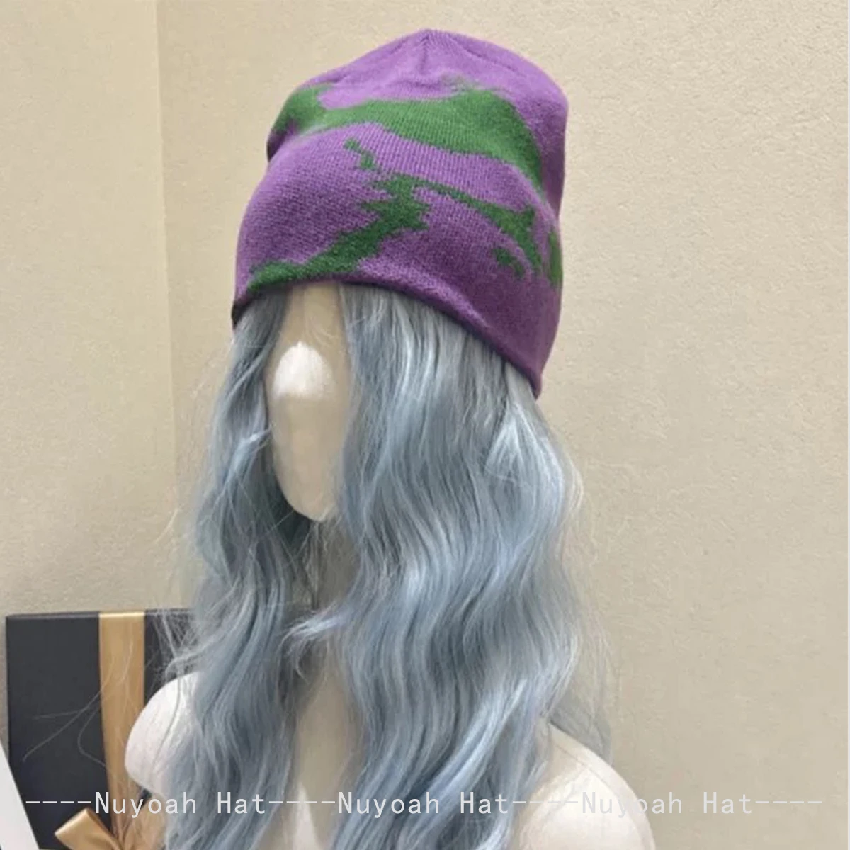 Novos homens mulheres americanos jacquard skates vortex chapéus de malha quente hip-hop moda retro gorros casuais versátil rua ins