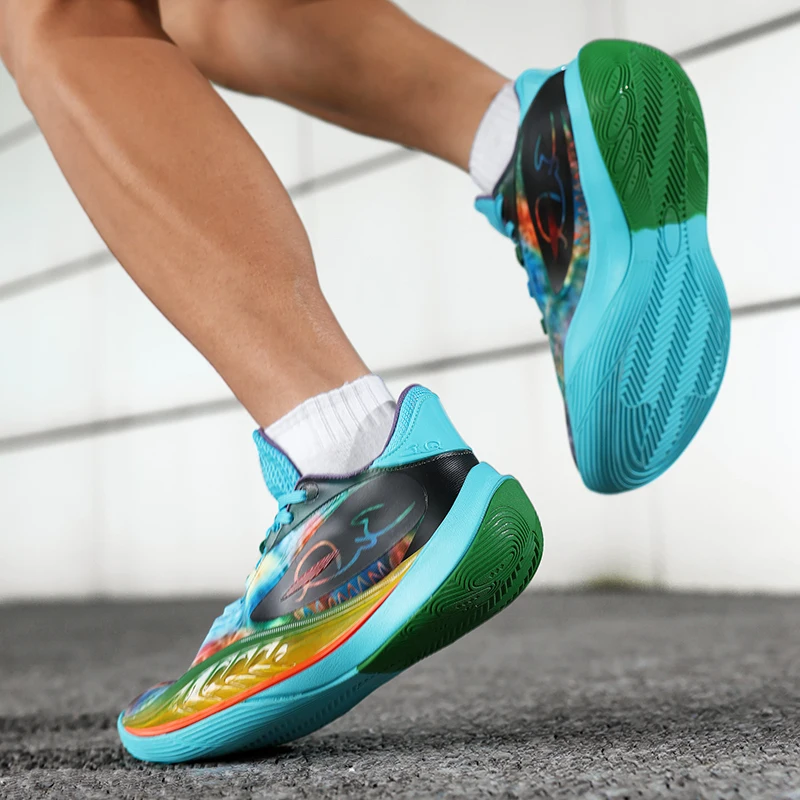 Summer Lightweight Platform Fashion Basketball Shoes Men's Walking Shoes Luxury Casual Sneakers Mesh Running Shoes