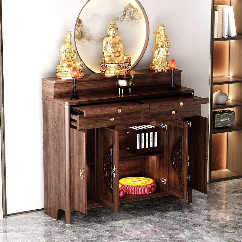 Shentai offering table incense case household Buddha table Shentai new Chinese style table shrine cabinet, master cabinet