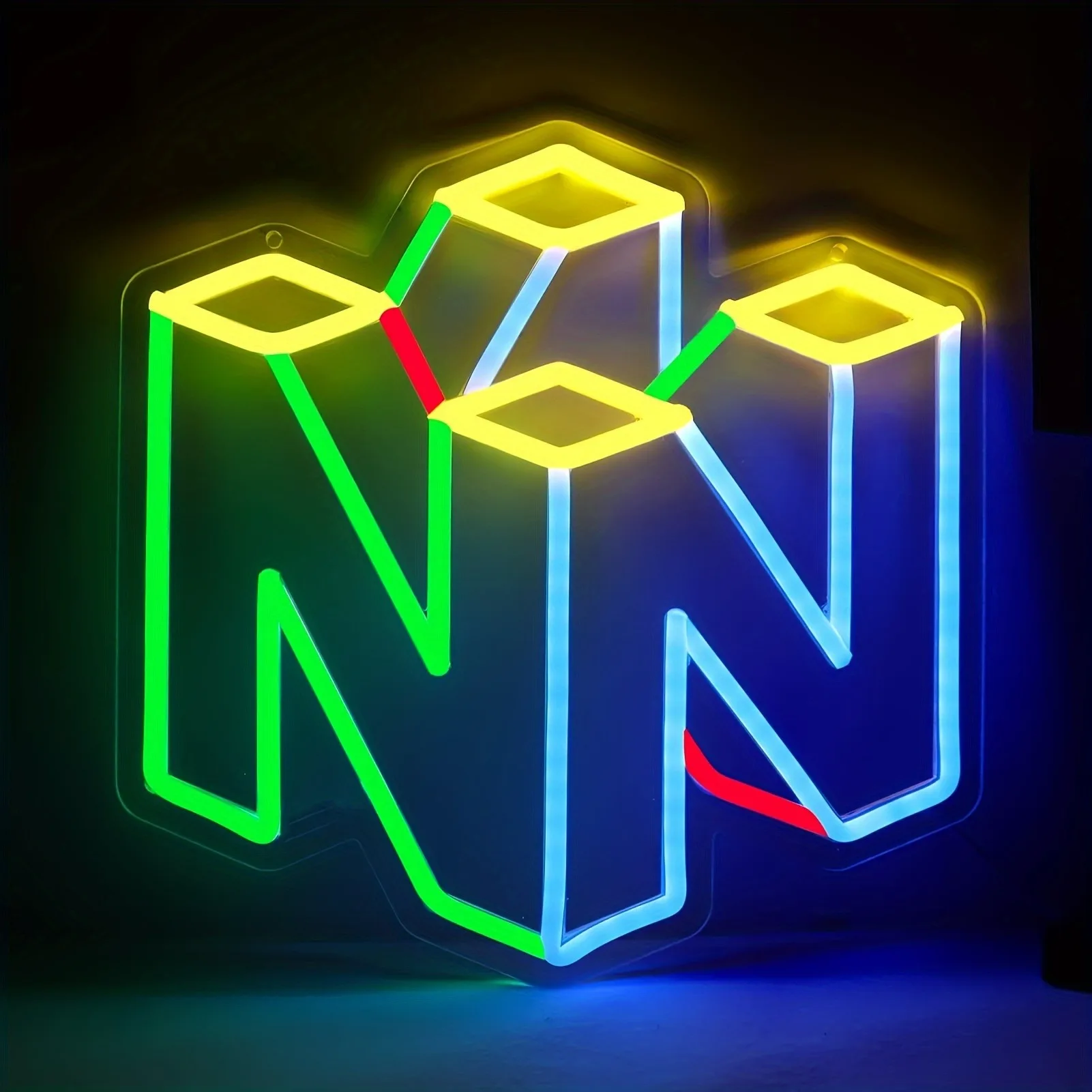 Wonderful Life Games Neon LED Decor Easy to Hang USB Powered Dimmable Suitable for Bedroom Living Room Game Room Man Cave Bar