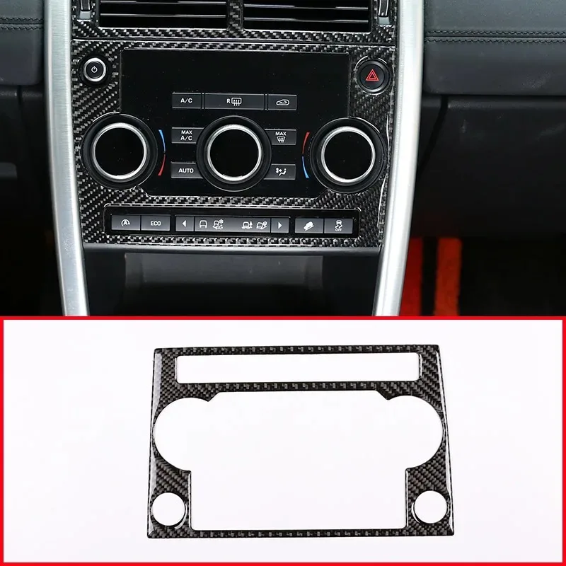 

For Land Rover Discovery Sport 15-19 Soft Carbon Fiber Car Center Console Mode Button Frame Cover Trim Interior Car Accessories