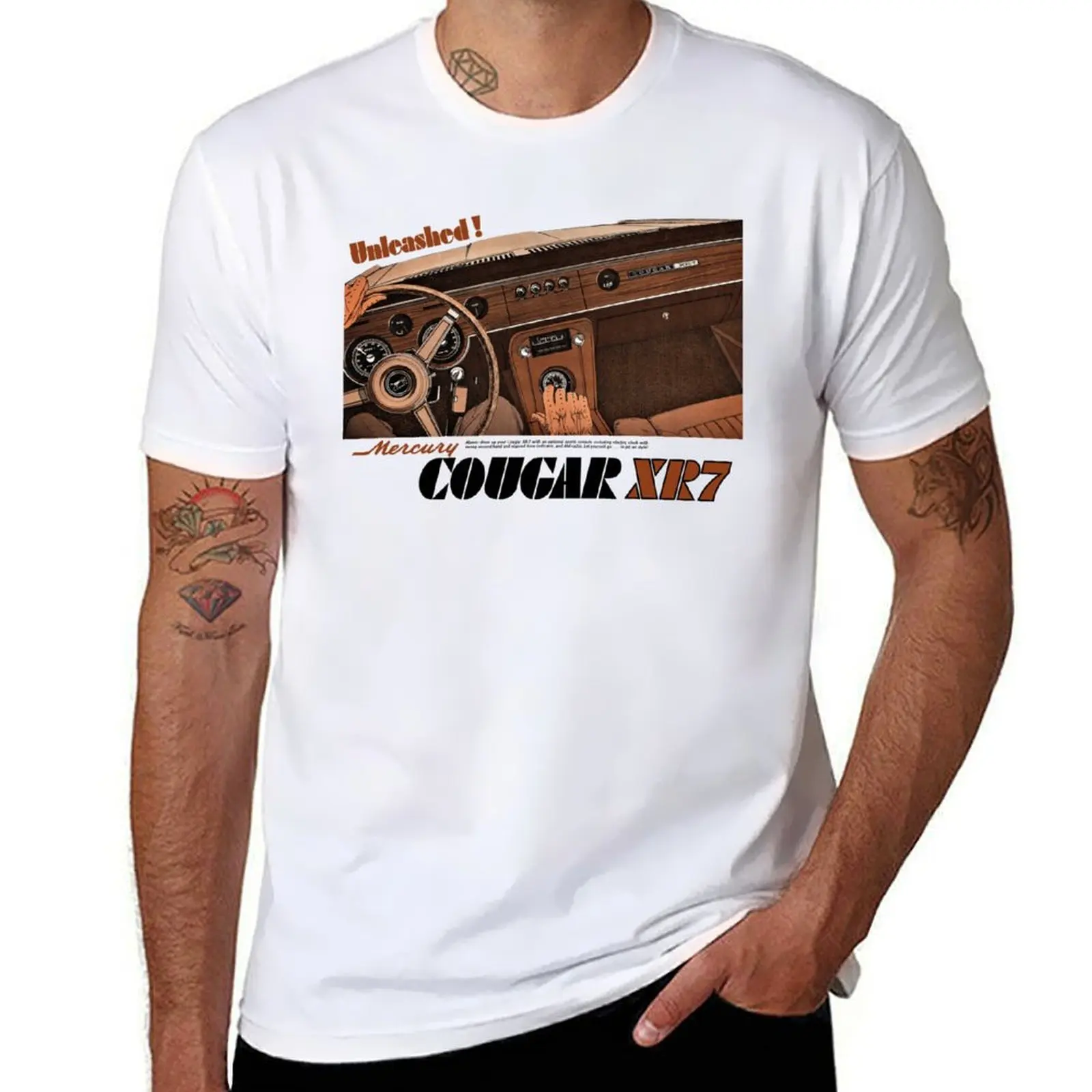 

MERCURY COUGAR XR7 T-Shirt Soft Durable Cotton T-Shirt
