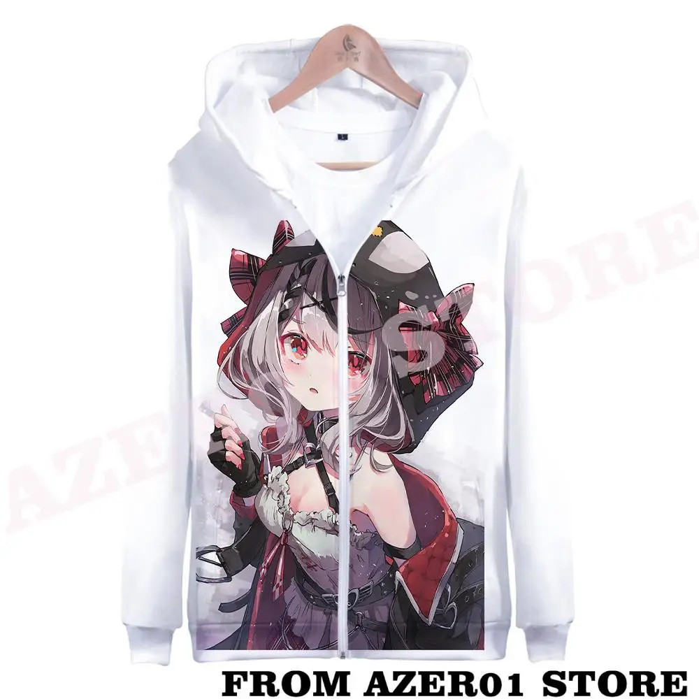 

HOLOLIVE VTuber SakamataChloe Sakamata SKMT968 Merch Zipper Hoodies Autumn Winter Men/Women Streetwear Zip Hooded Sweatshirt