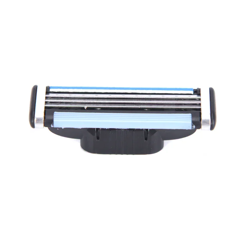 4Pcs Mach 3 Cartridges Manual Razor Blades Shaving Manual Three-layer Razor Blades Men Female Epilator image 5