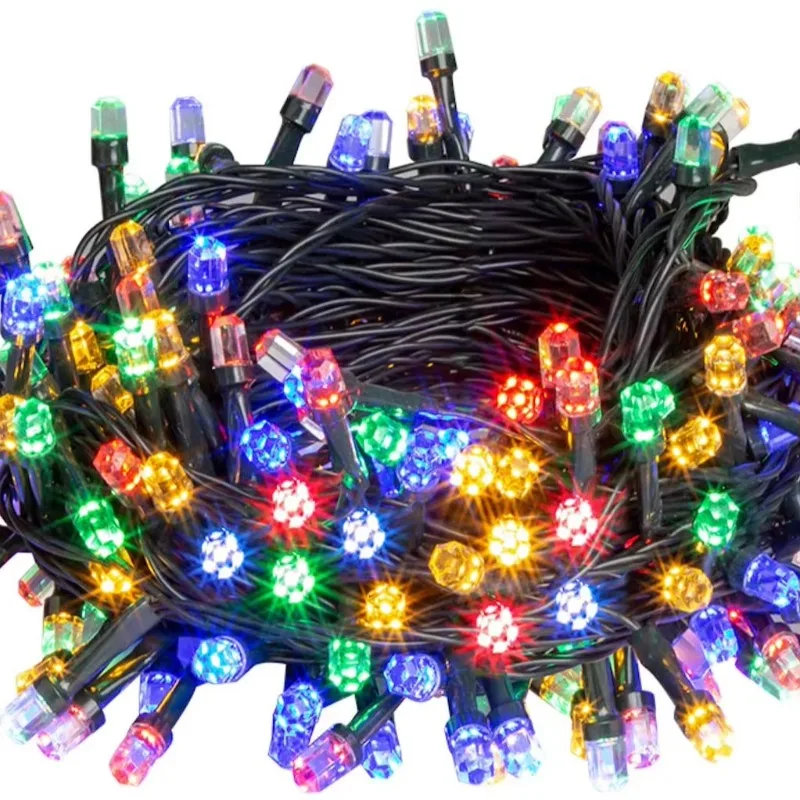 

Holiday Christmas Tree Lights 10Meters Led De Navidad Christmas Decorations Ornaments Light