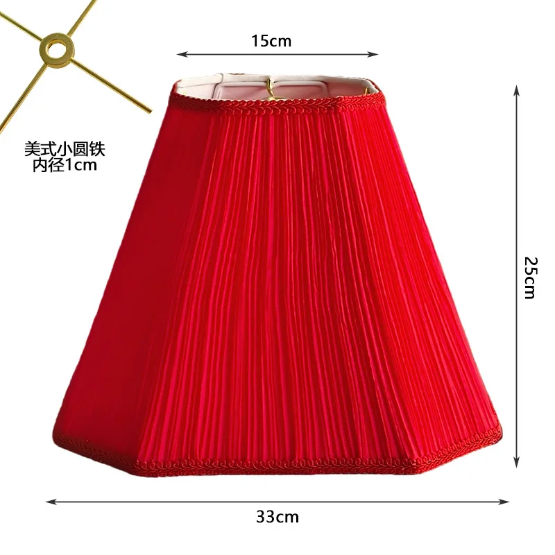 1pack Empire Transitional Spider Lamp Shade, Mushroom Pleated Pleated White, 7
