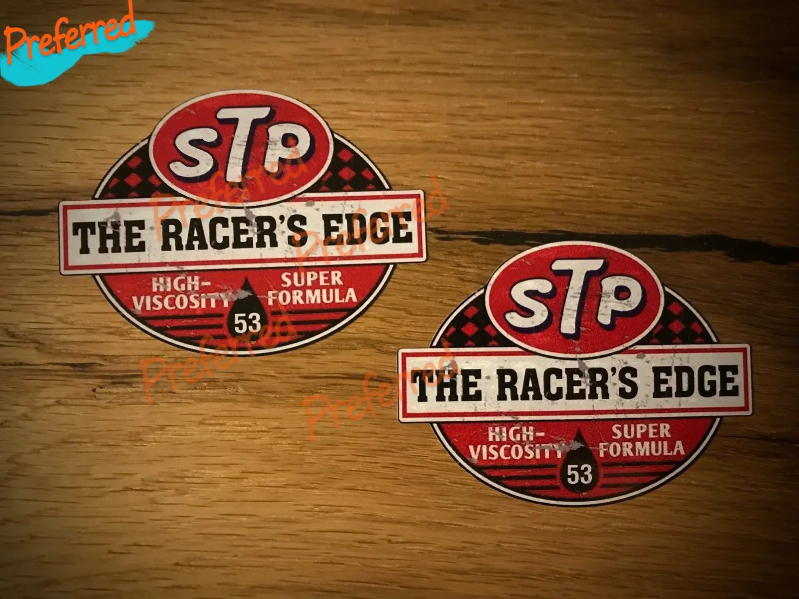 Retro Oldschool Racing Sticker for TEXACO TP 76 Gulf ESSO Old School Vintage Hot Rod OIL GAS GASOLINE V8 Low OEM Die-Cut
