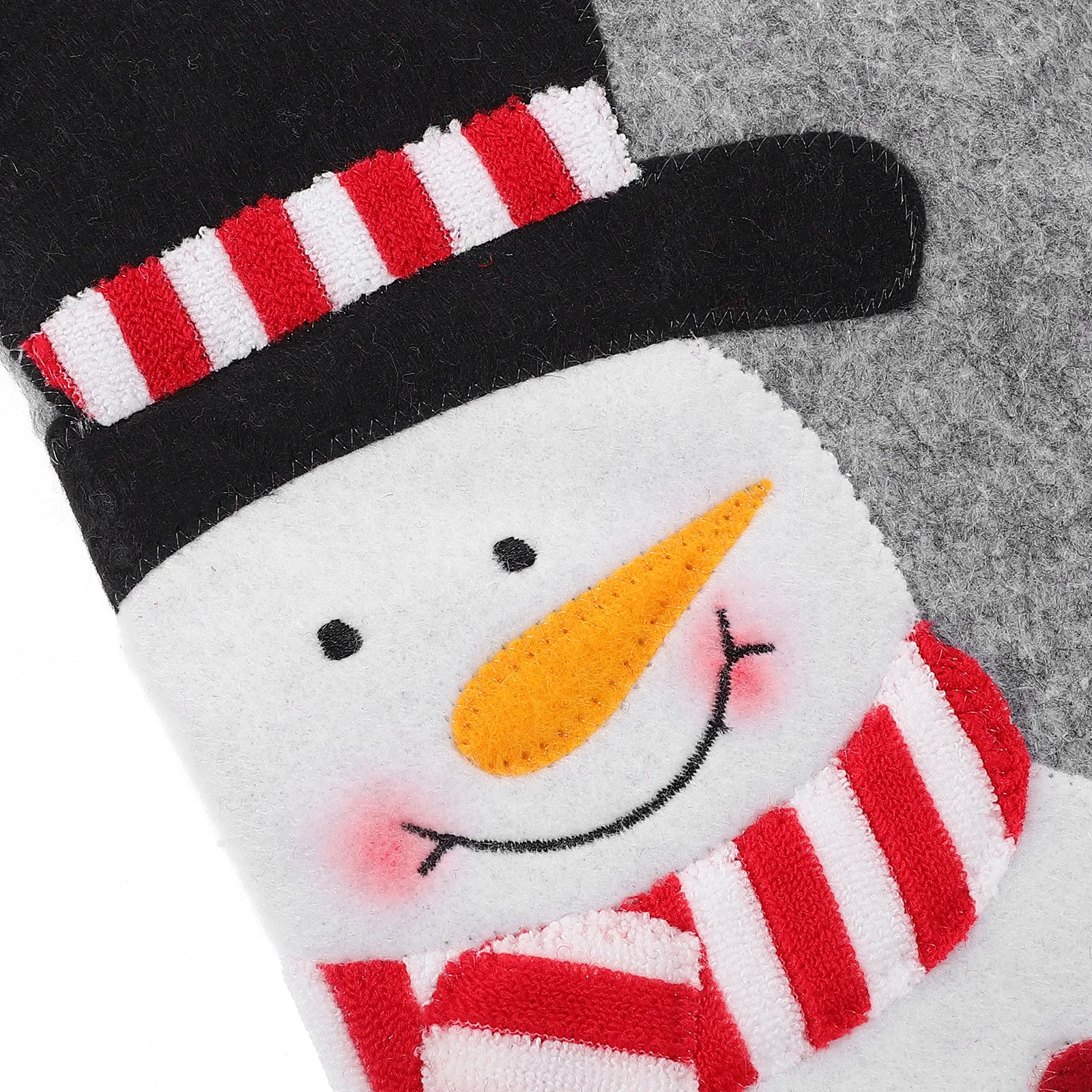 

Festive Christmas Snowman Gift Sock Comfortable Texture Vivid Design Ideal Tree Pendant Home Garden Party Decoration Supply