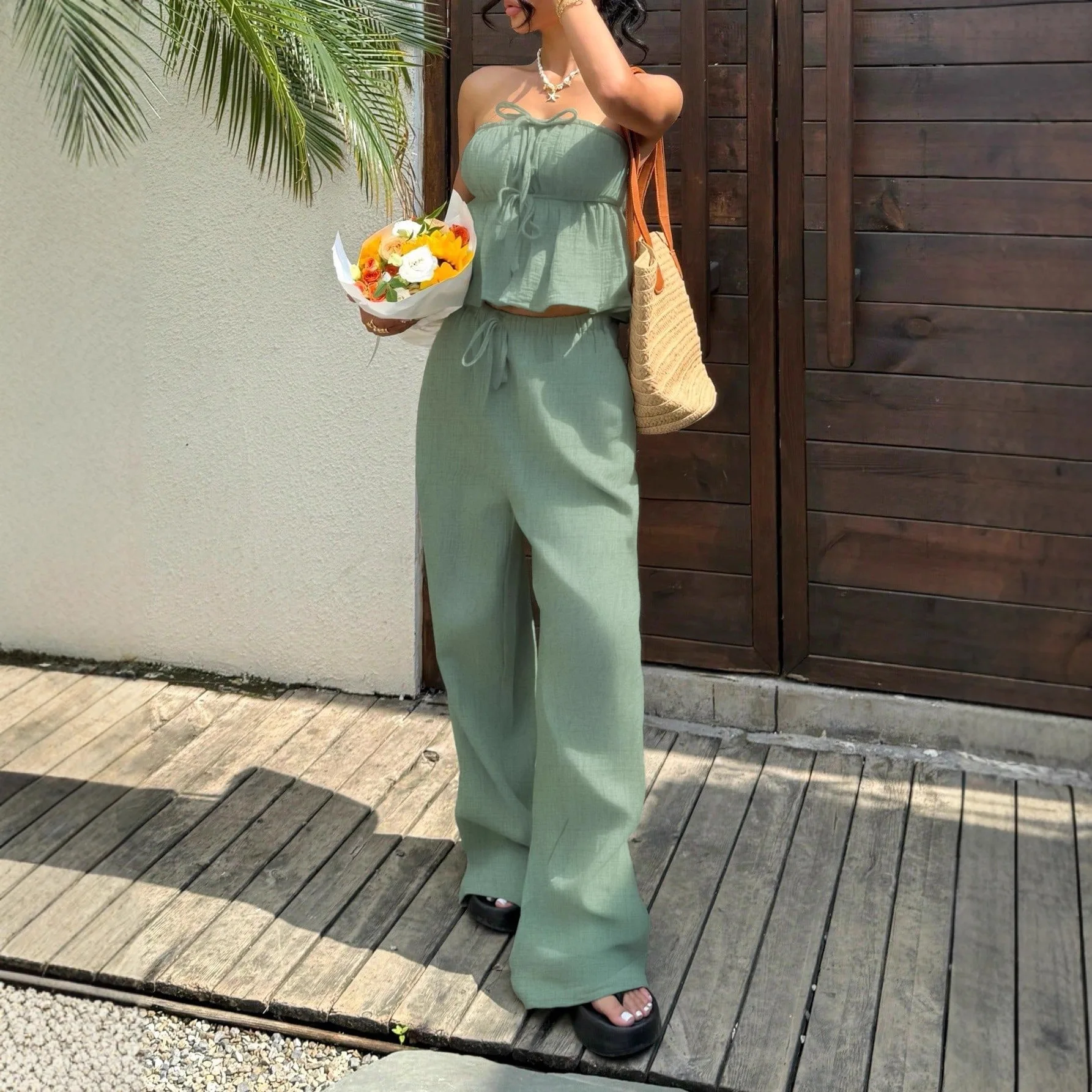 nuovo-completo-2025-slim-fit-con-top-senza-spalline-e-pantaloni-larghi-casual-stile-militare-mimetico-tuta-da-allenamento-per-uomo-per-viaggi-e-attivita-all'aperto