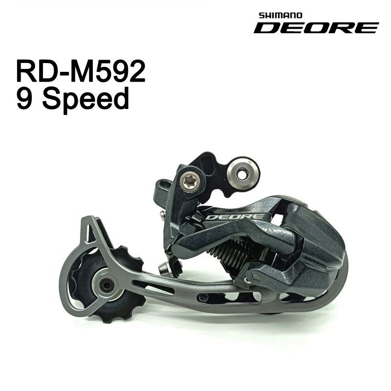 SHIMANO Deore RD-M591 RD-M592 Mountain Bike Rear Derailleur Dial 9 Speed RD M592