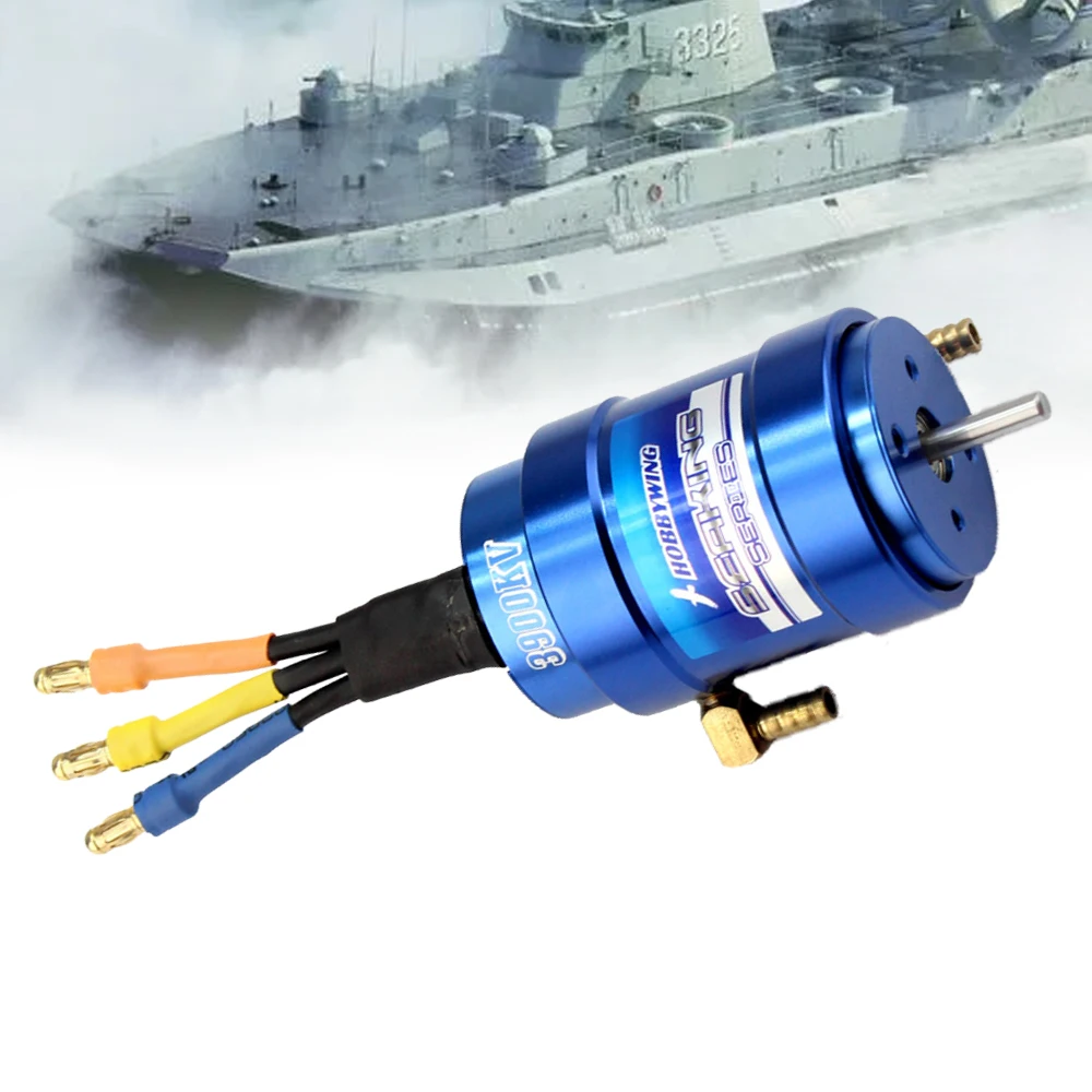 Brushless Motor HOBBYWING SEAKING 2040SL 4800kv/2848SL 3900kv/3660SL 3180kv W/Water-cooling For RC Racing Fishing Boat