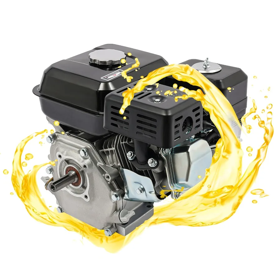 Benzinmotor Standmotor Kartmotor 4-Takt-Motor 7,5 PS Stationmotor 20 mm Wave Industriemotor Motor Ersatzmotor – Detail 1