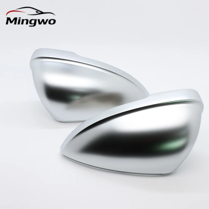 

2pcs Silver Matte Chrome for VW Jetta MK7 Passat B9 Lamando Lavida plus 2019 2020 2021 2022 2023 Side Mirror Cover replace cap