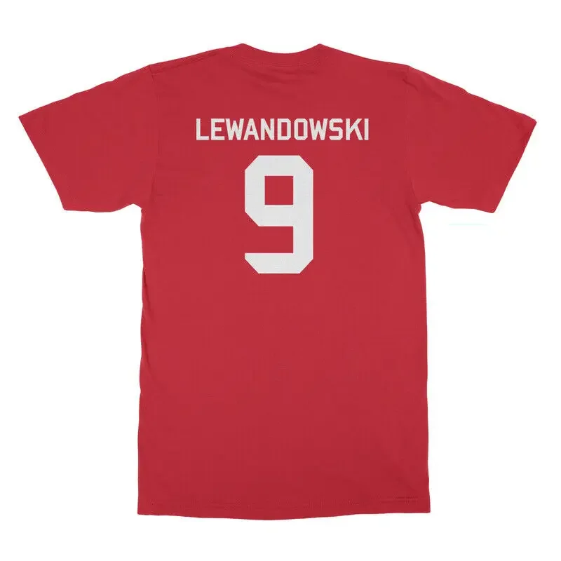 Poland Soccer Cup Fan - Lewandowski 9 Jersey Style Unisex T-Shirt