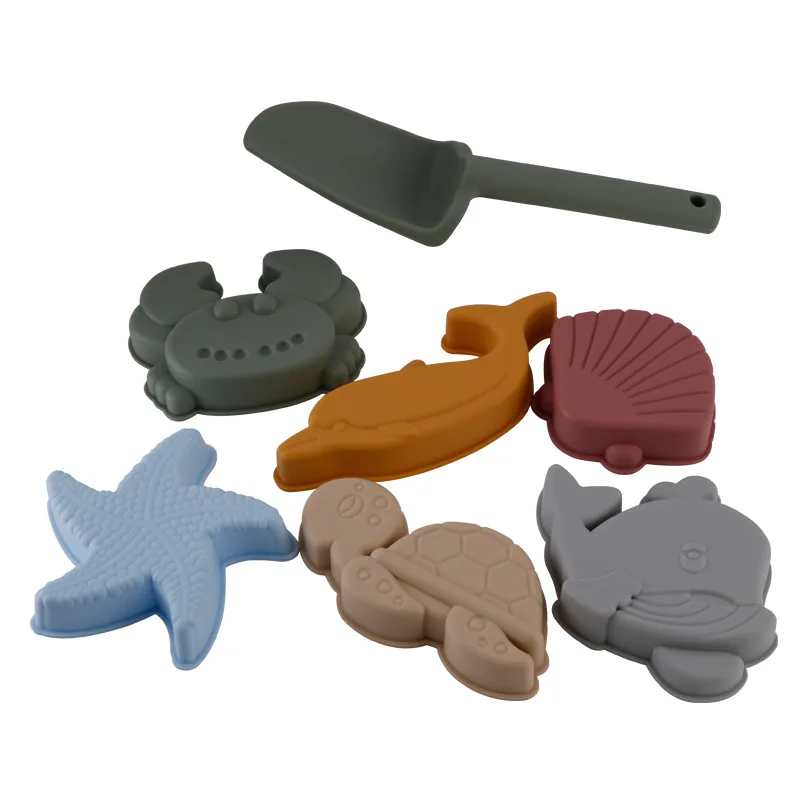 Silikon-Eimer für Strandspielzeug für Kinder