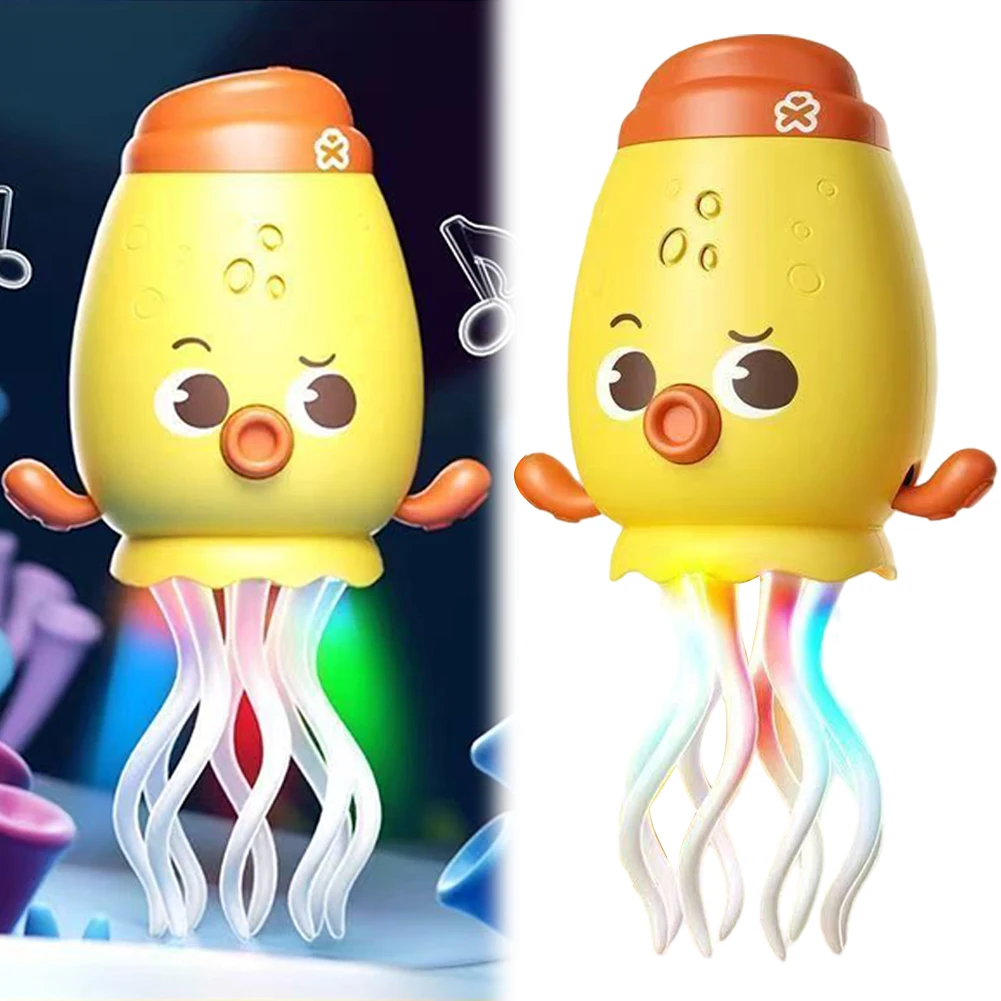 Dancing Octopus Ornament Electronic Pet Cartoon Interactive Development Moving Education Gift with Music & Lights Home Decor