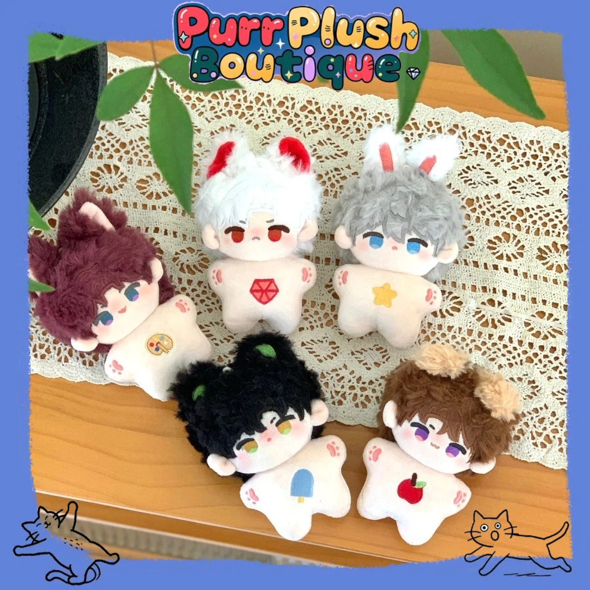 10cm boneca caleb jogo amor e espaço profundo sylus xavier zayne rafayel anime plushies algodão estofamento ídolo pingente mochila chaveiro