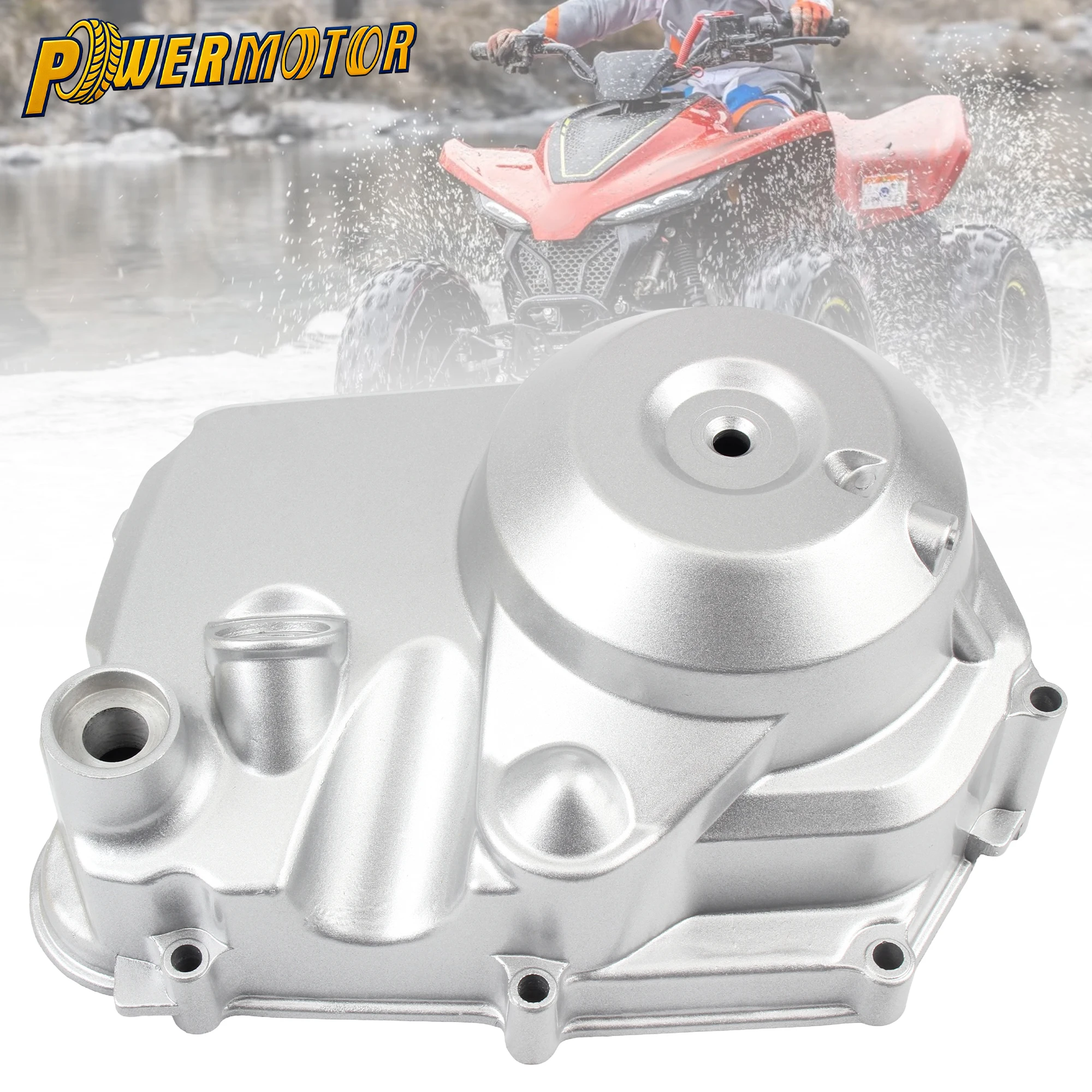 

For Taotao ATV Go Kart Engine Side Cover 50cc 70cc 110cc 125cc Auto Clutch Start Engines Clutch Shell Aluminum Accessories
