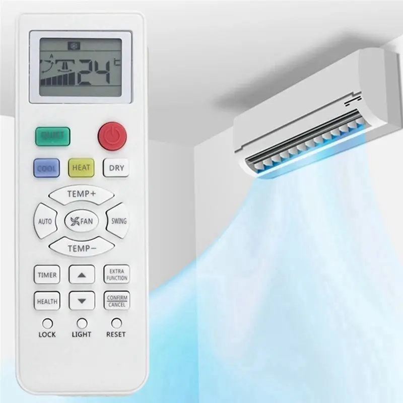 A31T Replacement A/C Remote Control 0010401715B for Haier Air Conditioner AC for Unit White