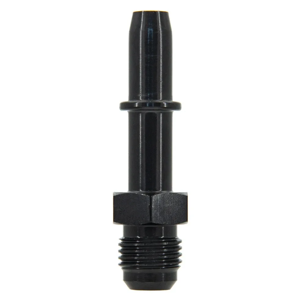 

Quick Connect AN6 6AN AN-6 AN6 To 5/16" AN6 To 3/8" Male EFI Fuel Line Rail Adapter Black