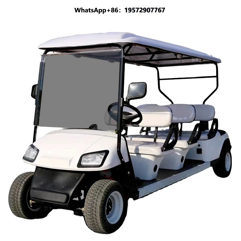 Fast Delivery 3-4 Seater 2 Stroke Engine Golf Cart