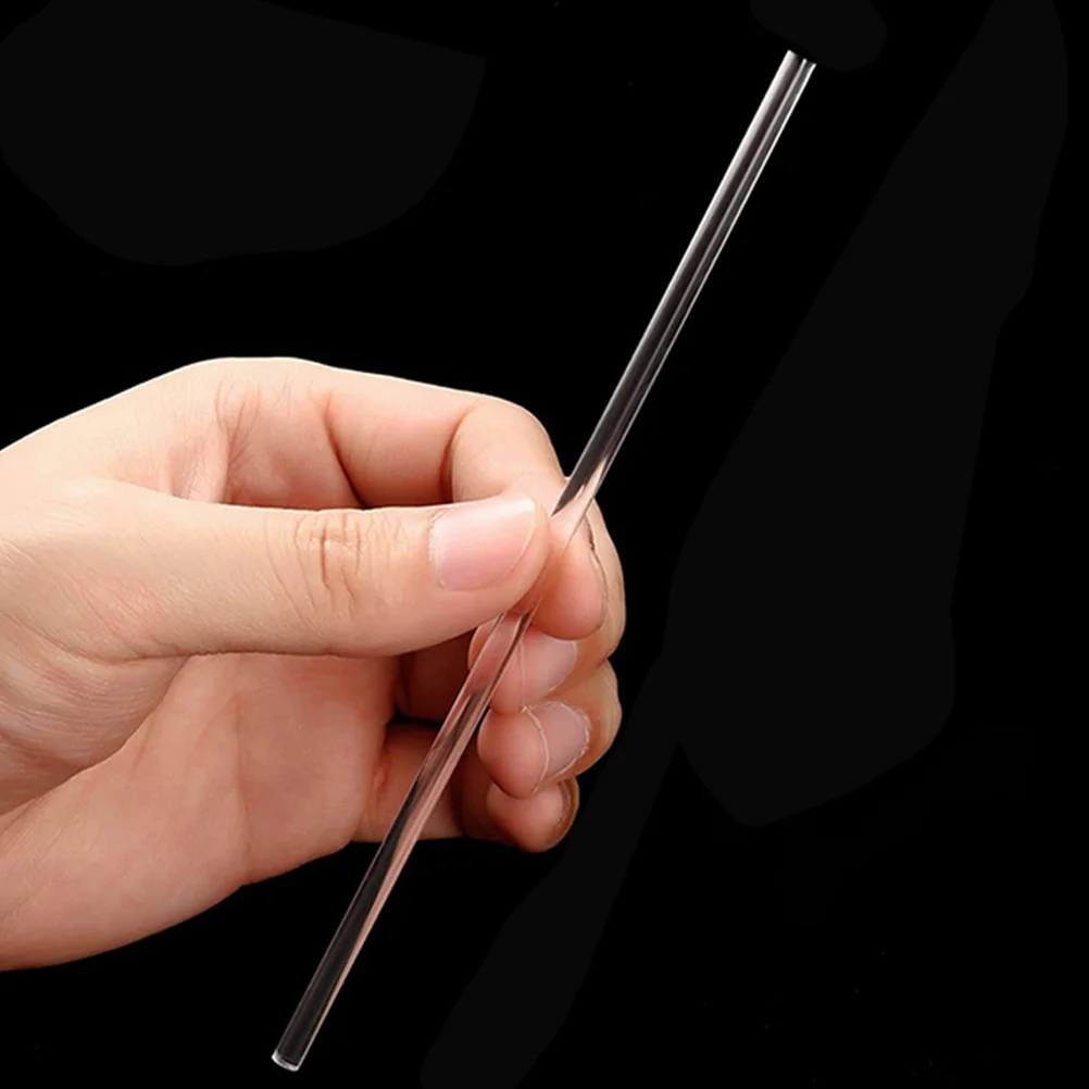 

24pcs Sticks Clear Polymer Clay Rods Long Clay Making Supplies Transparent DIY Lollipop Making Bars Cake Tools