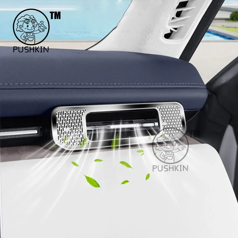 ل ZEEKR 9X 2025 2026 التحكم المركزي منفذ الهواء الغطاء الواقي المقصورة الأمامية الغطاء الواقي الملحقات الداخلية #3