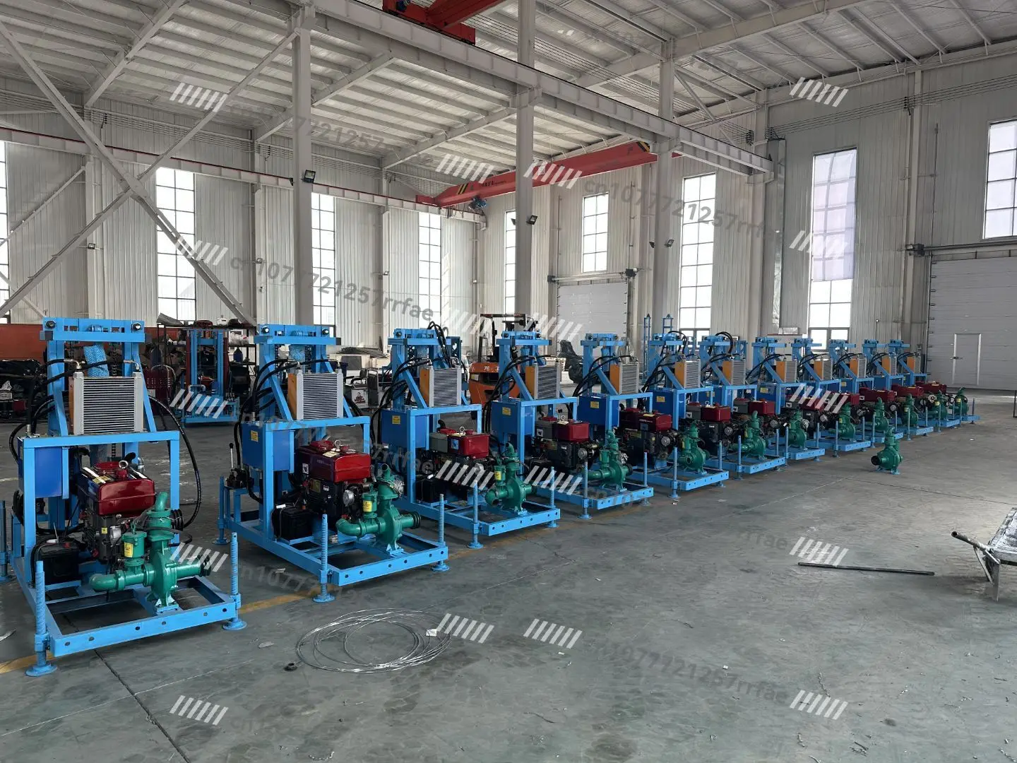 Mine Diesel Water Well Drilling Rig, Portable Drilling Machine