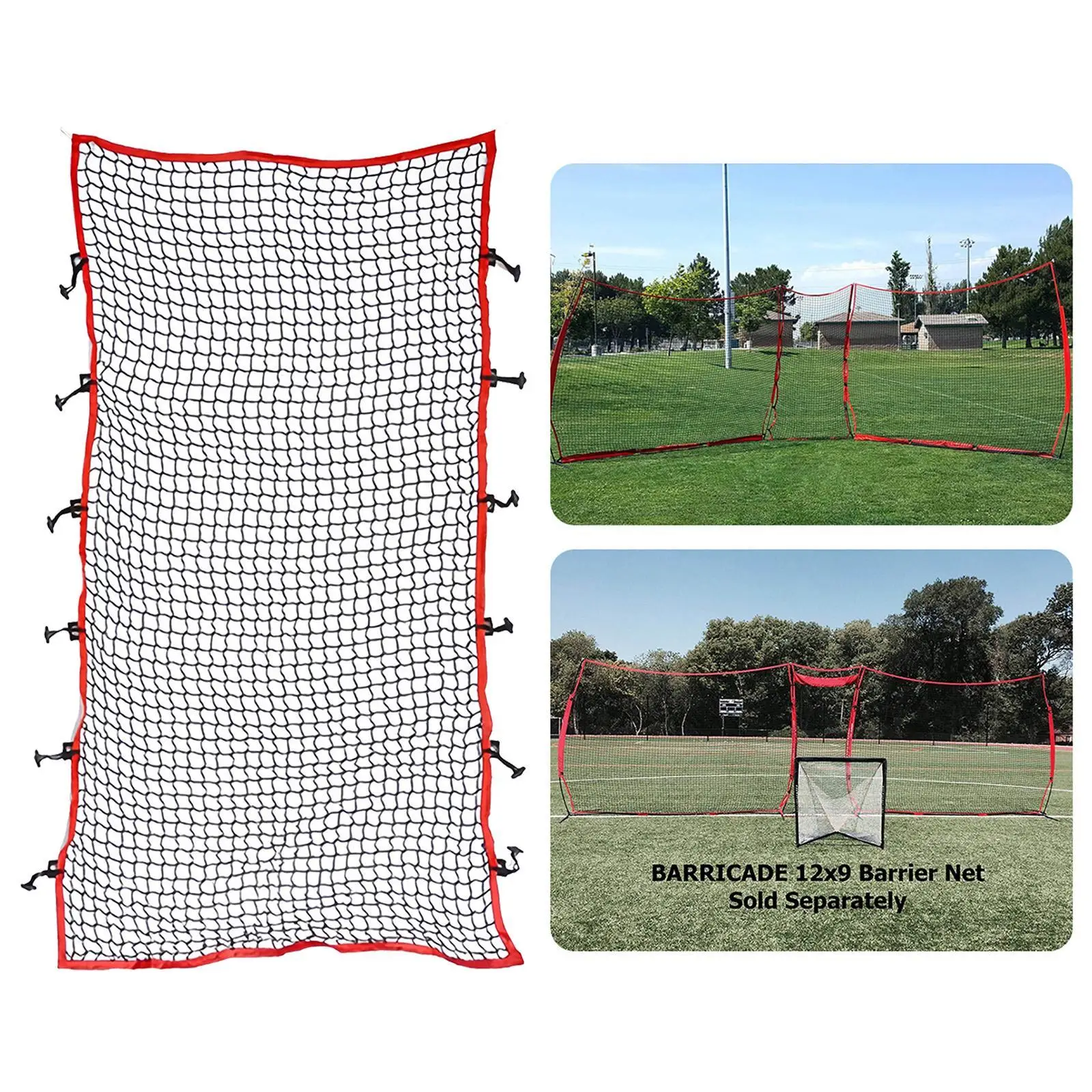 

Сетка для отскока бейсбола, блокировка на открытом воздухе в помещении, практика метания, мишень, инструмент для тренировки бейсбола с возвратом мяча 4x9 футов