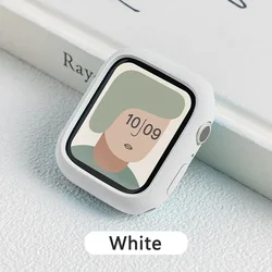 Funda para Apple Watch, 44mm, 40mm, 45mm, 41mm, 38mm, accesorios, Protector de carcasa de parachoques de silicona, serie iWatch SE 3 4 5 6 7 8 9