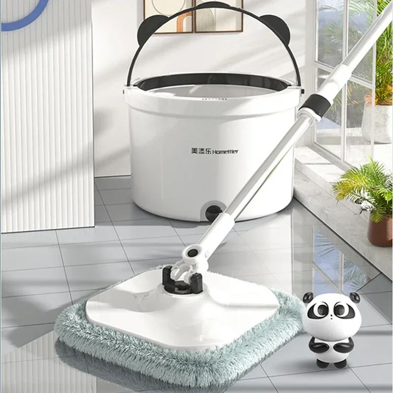 Mop With Spin Bucket Press Rinse Free Hand Wash Clean Home Mop Floor Tools Dirt Rotating Dry Cleaning Separation Cleaning