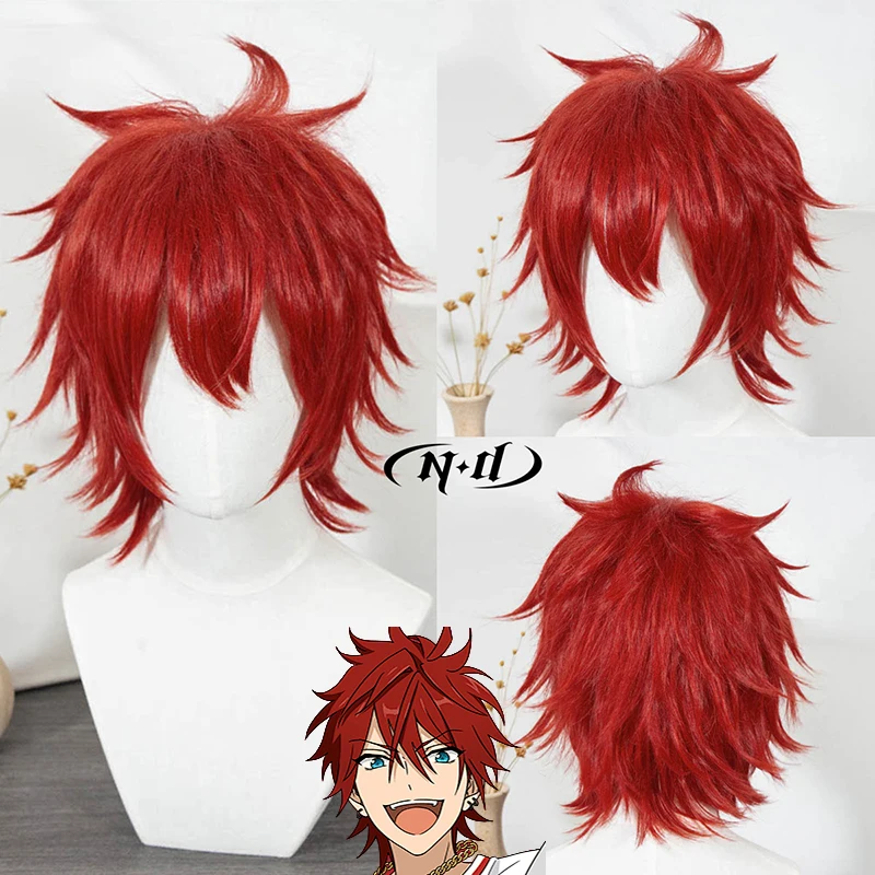 

ND Rinne Amagi Косплей Парики Шиньон The Ensemble Stars Косплей Парик Волос для Comic Con Coser Костюм Тематическая Вечеринка Термостойкий