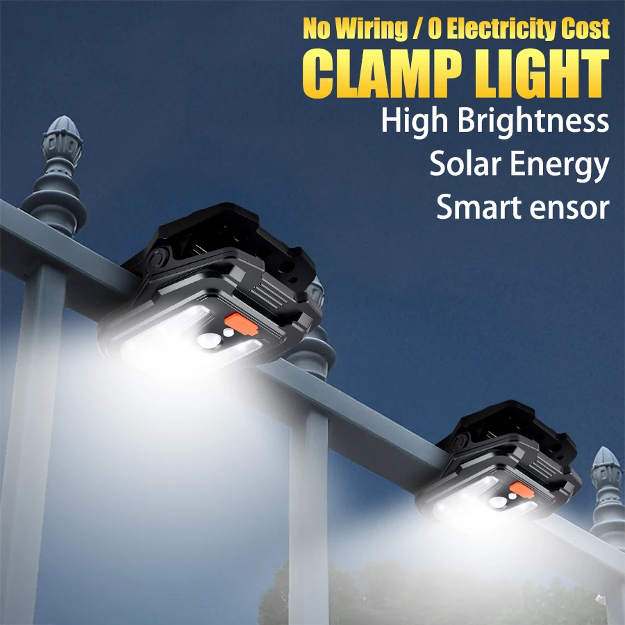 High Bright Solar Wall Light with Motion Sensing Outdoor LED Type-C Rechargeable Waterproof Lantern for Garden Balcony Staircase