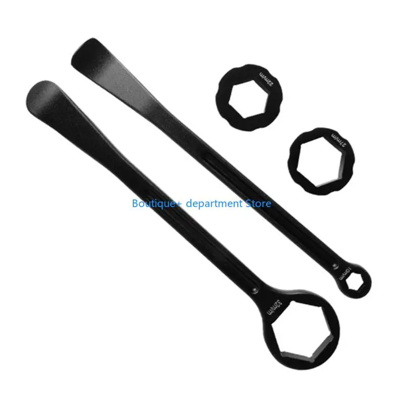 

E1PD Tire Tool Lever Spoon Axles Wrench Tire Change Remove Tool for Motorcycle