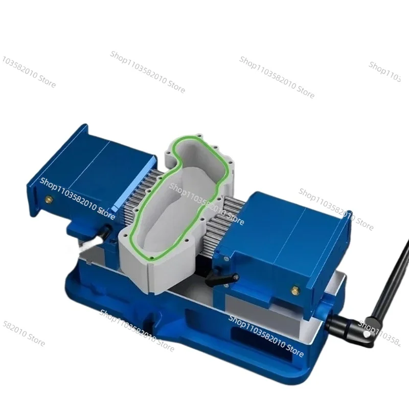 Manual Bench Vice Flexible Fixture 4/6-Inch CNC Assembly Fixed Special Clamping Tool  Marking Machine Holder Locator