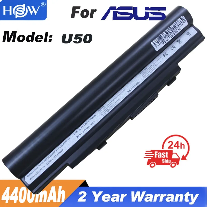 

Laptop battery For Asus U20 U50 U80 U81 U89 U20A U20FT U20G U50V U50A U50F U80E U80A U80F U80V U81A U89V U81F U50VG Laptop batt