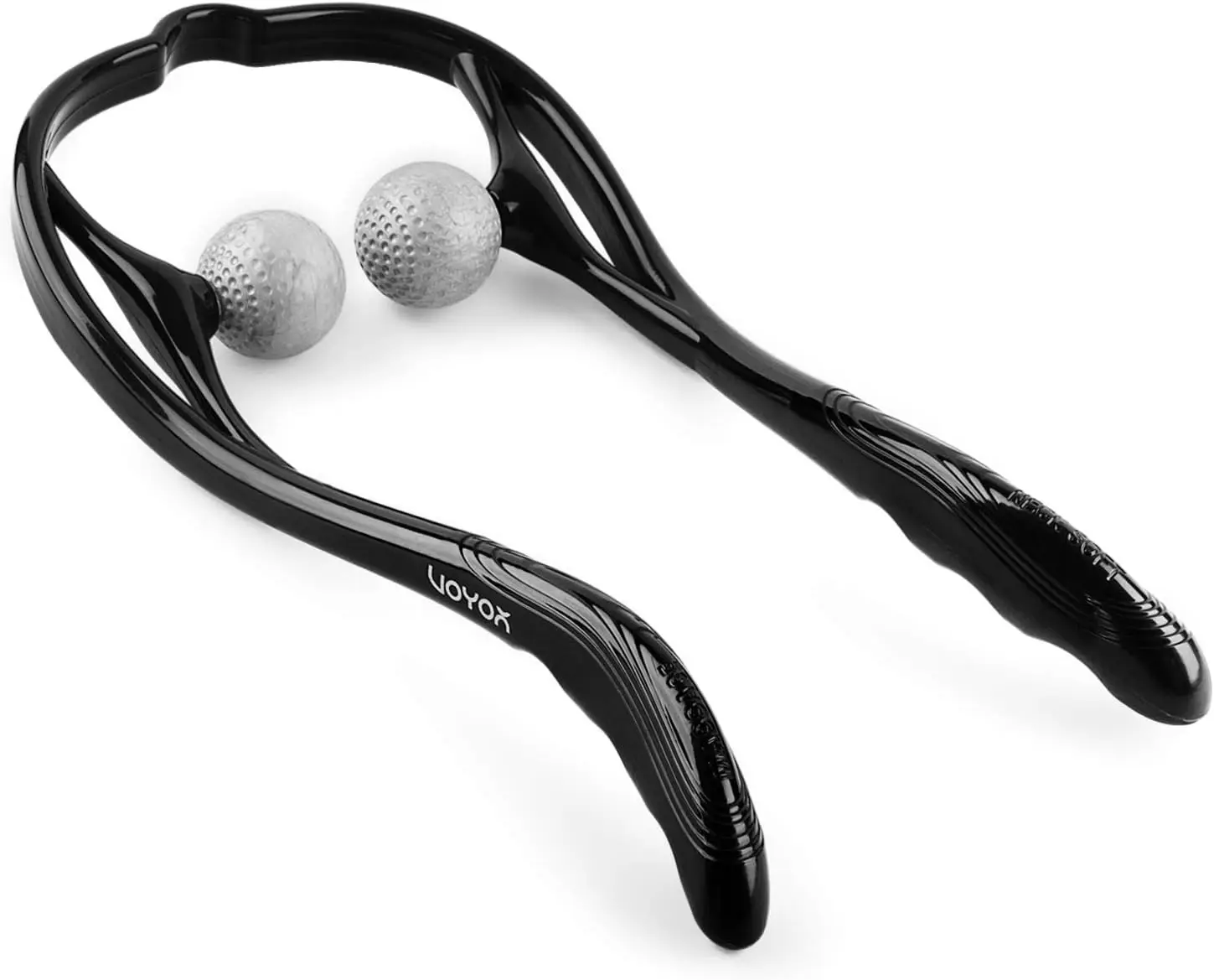 

Dual Trigger Point Neck & Shoulder Massager for Pain Relief, Ergonomic Handle, Lightweight Portable Deep Tissue Massager