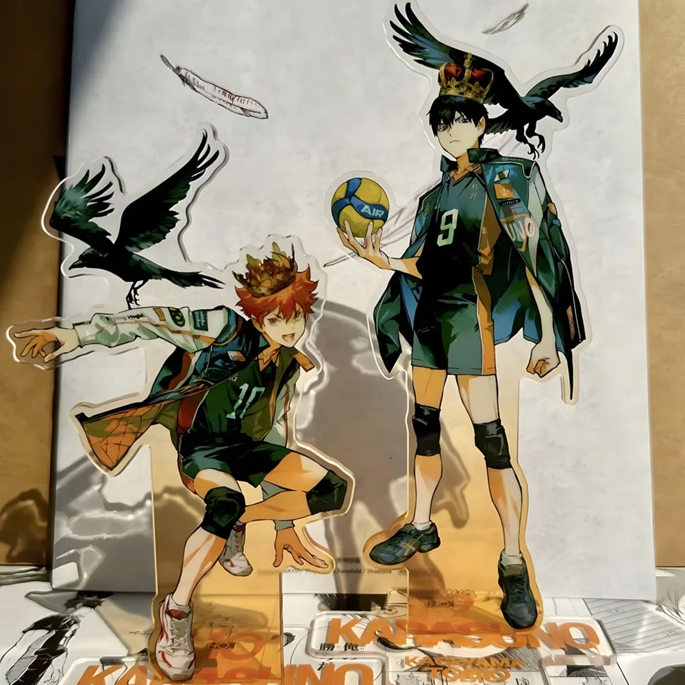 Haikyuu Desktop Acrylic Ornaments Stand Sign Tobio Kageyama Exquisite Collect Figure Student Dormitory Decorate Model Toys Gift