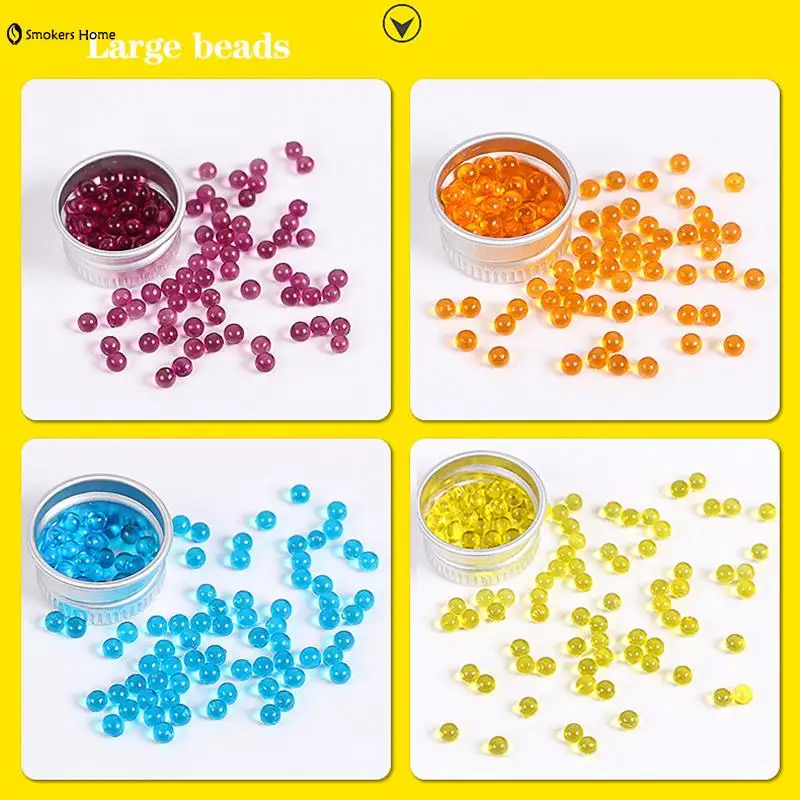 Sigarette Blast Beads filtro portatile al gusto di frutta per perline Burst Push Box sigarette Ball 2000 pezzi perline al gusto di menta