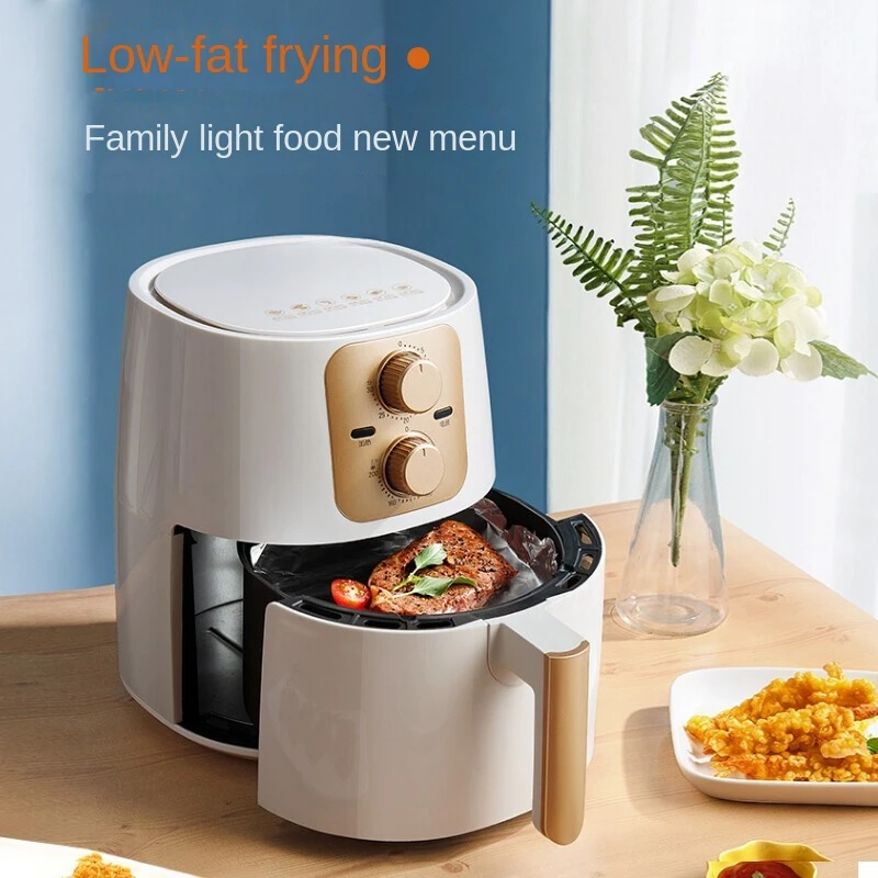 Air Frying Pan Household Intelligent Multi-function 4.5L Accurate Timing Non Oil Frying and Baking French Fries Machine