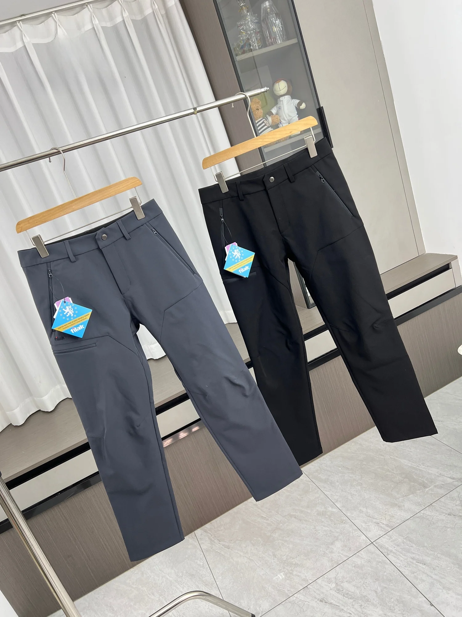 

Men's Outdoor Windproof Straight Leg Trousers 3D Tailoring Spring Faionable Casual Pants Loose Fit Comfortable Fabric