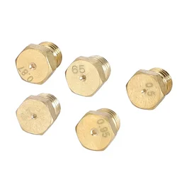 5pcs Burner Gas Hob LPG Conversion Kit Jets Nozzles Propane Injectors LPG Conversion Nozzle For Gas Stove Brass Nozzle