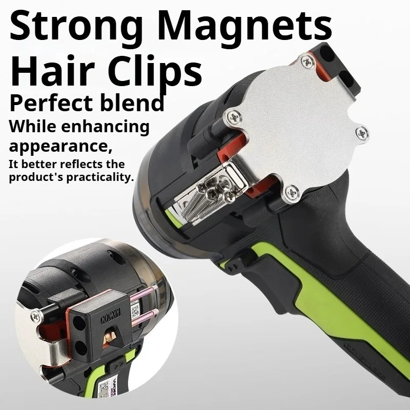 Metal Back Cover Magnetic Bit Holder Stainless Steel Durable  Screwdriver Bit Clip Thickened Repair Power Tool Accessories