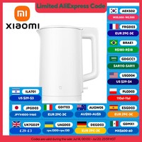 XIAOMI MIJIA N1 Electric Kettle Fast Hot boiling Stainless Water Kettle 220V Smart Electric Kettles 1.5L 1500W Home Tea Coffee
