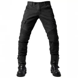 Men Denim Cargo Skinny Solid Pockets Pencil Pants Washed Ankle Length Jeans Vintage Moto Biker 2024 Summer Slim Fit Sheath